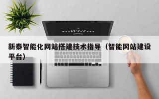 杞县新泰智能化网站搭建技术指导（智能网站建设平台）